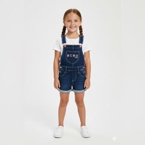 BCBGirls Navy Overalls with Heart Design